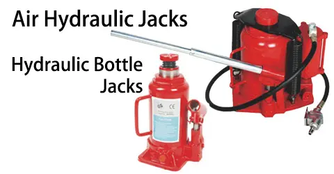 Air hydraulic bottle jacks products
