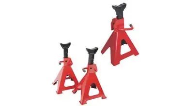 Wide Base Anti Tip Support Stands with Certified Locking System | 3-12 Ton Load Capacity