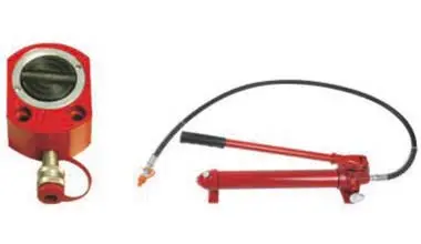 2-ton to 200-ton flat bottom hydraulic cylinder lift mechanism