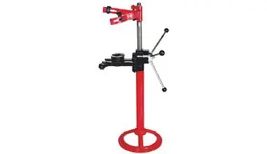 2200LBS mechanical spring compressor clamping strut - interlocking steel jaws, no hydraulics