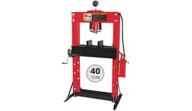 40-ton shop press double speed hand pump