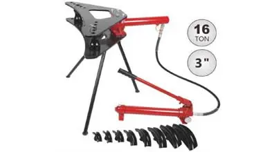 hydraulic pipe bender quick-change die sets processing conduit to structural tubing on single machine