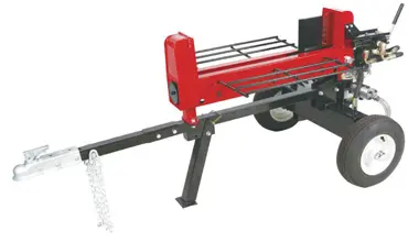 Hydraulic log wood splitter machinery